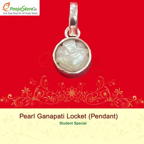 Ganesha Pearl Locket (Pendant)